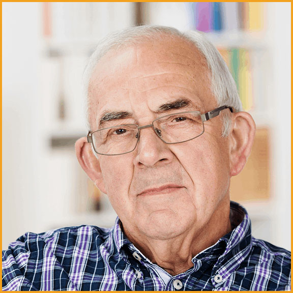 Patient mit linksventrikulärer Wanddicke von 15 mm